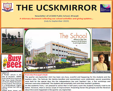 July - Sept Newsletter 2023